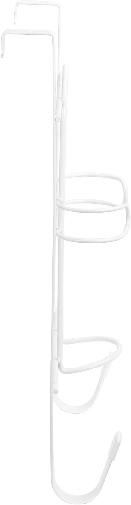 Spectrum Diversified Over-the-Door Iron & Ironing Board Holder, No-Installation Iron, Sturdy Steel Construction With Rubberized Hook Ends, Laundry Room Storage & Closet Organization
