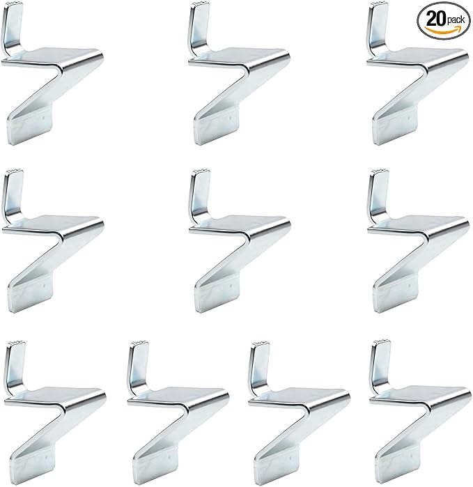 Shelf Clips,Compatible with Sandusky Cabinets,Adjustable Heavy Duty Metal Shelving Support Clip,Fits Most Kinds of Metal Cabinet,Heavy Duty Supports for Office Files,Tools&Storage Organization (10PCS)
