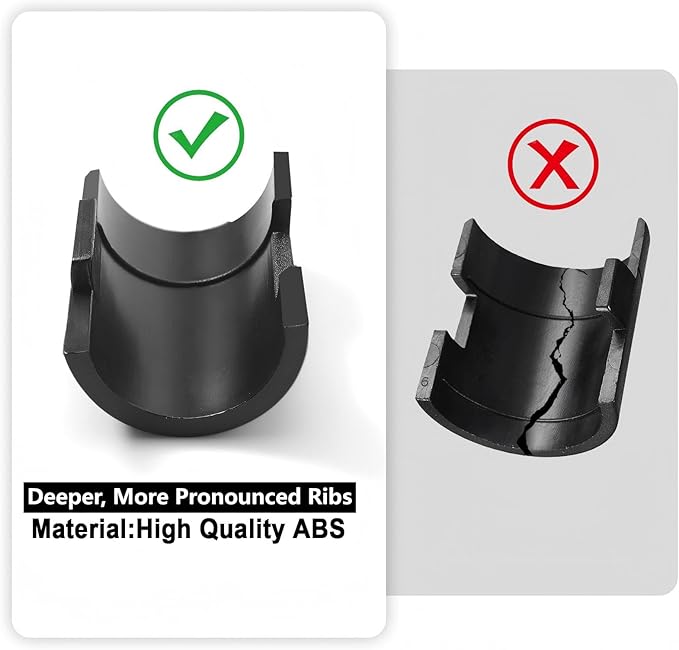 20 Pairs of 3/4-Inch（19.1mm） Wire Shelf Clips for Metal Shelving & Garment Racks – Plastic Locking Clips, Adjustable Layer Spacers (Black, 3/4)