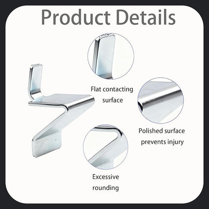 20Pcs Shelf Clips,Compatible with Sandusky Cabinets,Adjustable Heavy Duty Metal Shelving Supports Clip,Fits Most Kinds of Metal Cabinets,Heavy Duty Supports for Office Files,Tools&Storage Organization