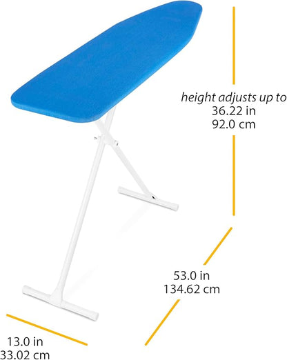 Whitmor T-Leg Ironing Board, Blue