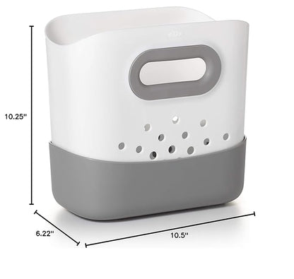 OXO Tot Stand Up Bath Toy Storage – Gray,(Pack of 2)