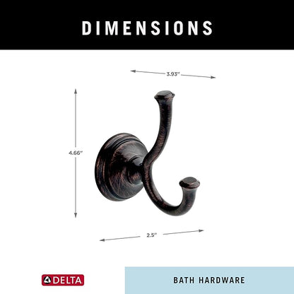 DELTA 79735-RB, 3.88 x 2.50 x 3.88 Inches, Venetian Bronze