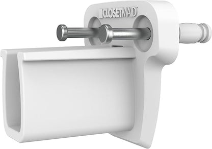 ClosetMaid 21941 Pre-Loaded 2.75-Inch Low-Profile Wall Brackets with Anchors for Wire Shelving, 250-Pack