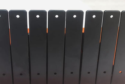 4 Pack - L 14" x H 8" x W1.5, 5mm Thick Black L Shelf Bracket, Iron Shelf Brackets, Metal Shelf Brackets, Floating Shelf, Shelf Supports with Screws