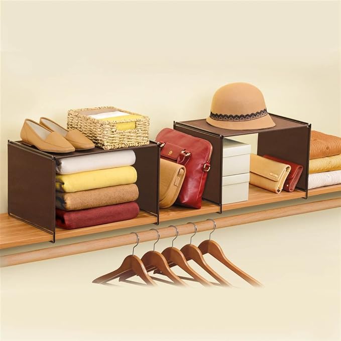Lynk 640121 Vela Closet Organizer Extra Shelf-Bronze (17.1 L x 10.9 W x 10.9 H)