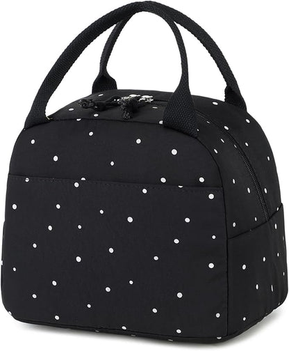 Bluboon Lunch Bag for Women Men Cute Lunch Tote Bags Reusable Insulated Lunch Box Large Capacity Reusable Insulated Cooler for Work Picnic or Travel