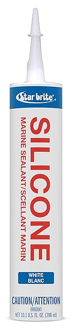 STAR BRITE Silicone Sealant White 10.3 OZ. (082121)