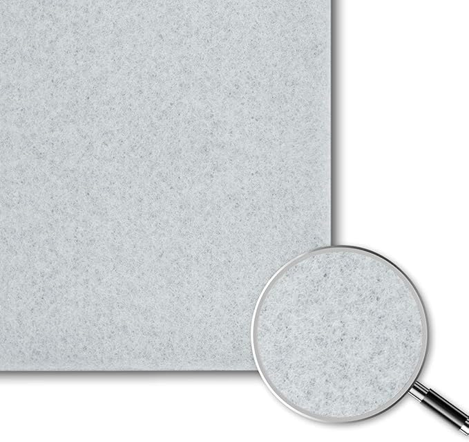 Duwee Delux Ironing Board Padding, Extra Dense Felt Material with 10mm Thickness(54" x 15")