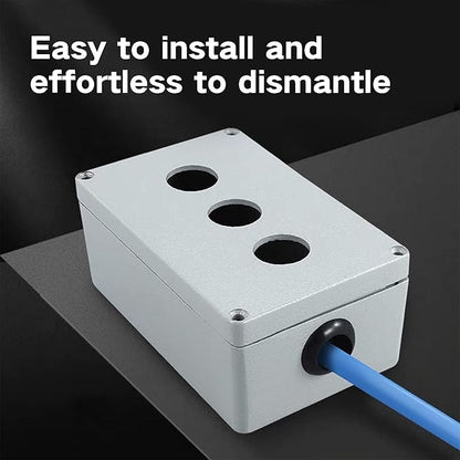 Vrupin 188 Pcs Rubber Grommets Kit - Rubber Washers for Wiring - 10 Different Sizes(1/4", 5/16", 3/8", 7/16", 1/2", 5/8", 7/8", 1" Inch)