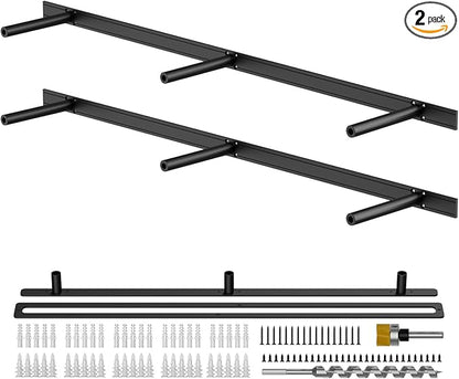 Floating Shelf Bracket Heavy Duty Shelving Brackets,Decorative Floating Shelf Hardware Black,Hidden Metal Shelf Support Bracket Heavy Duty Floating Mantel Bracket,200lbs (38X8X1.2-Metal Jig)