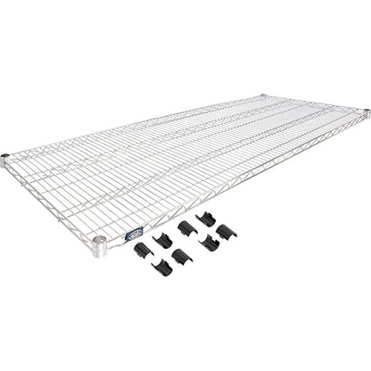 Nexel Additional Wire Shelf for Wire Shelving Units, 600-800 lb Capacity, 24"W x 72"L