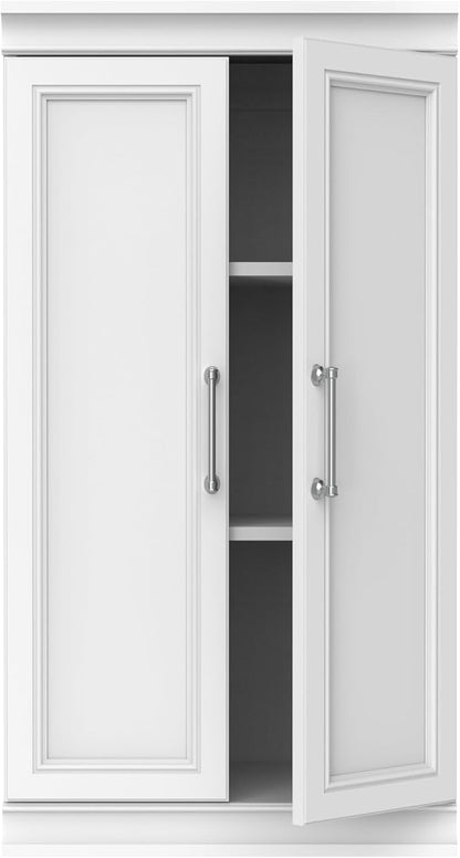 ClosetMaid Modular Storage 21.38-inch W 3-Shelf Storage Cabinet with Doors, White