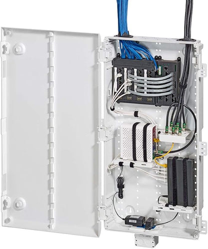 Leviton Plastic Universal Shelf Bracket for Structured Media Center, 49605-AUB