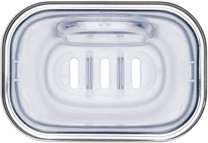 OXO Good Grips Stronghold Suction Multipurpose Shower Accessory Cup,Clear,