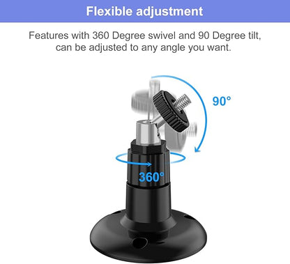 Blink Outdoor 4 (4th Gen) Wall Mount, Weatherproof Protective Cover and 360 Degree Adjustable Mounting with Blink Sync Module Outlet Mount for Blink Outdoor Indoor Security Camera (Black, 5 Pack)