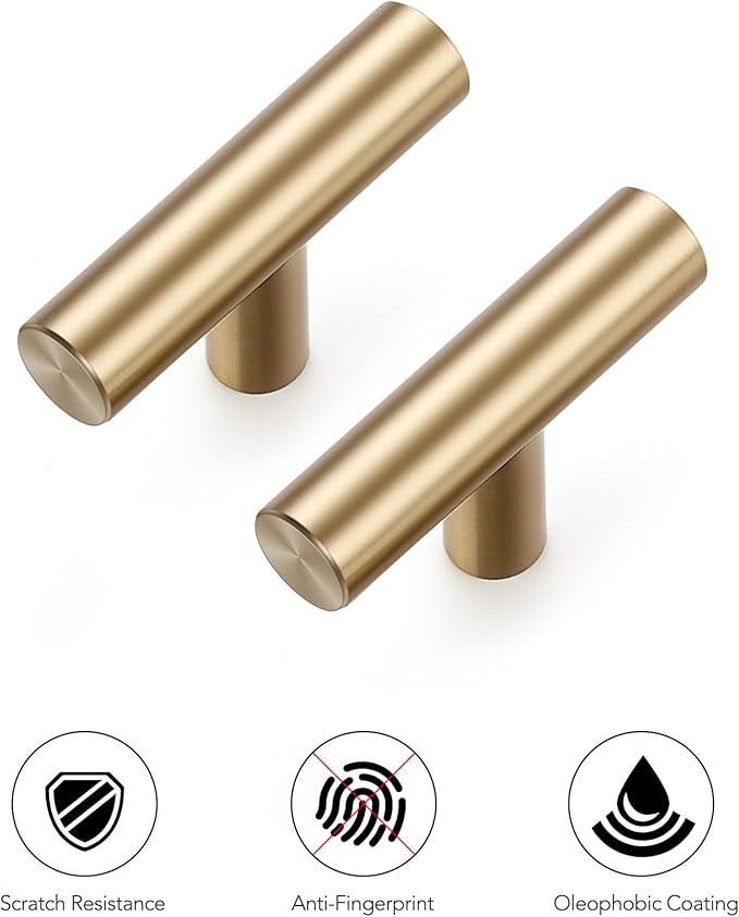 Ravinte 2'' Cabinet Handles Stainless Steel Satin Nickel Kitchen Cabinet Hardware Handles of Kitchen Cupboard Handles 15 Pack