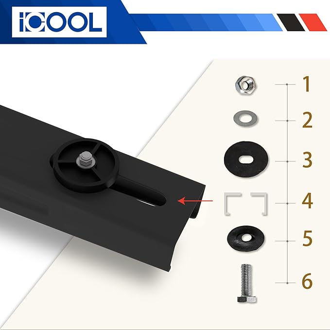 ICOOL Mini Split Wall Mounting Bracket for 9000-36000 BTU Universal Ductless Air Conditioners, Heat Pumps, Compressors & HVAC Systems, Outdoor Heavy Duty Foldable Wall Mount Condenser Bracket, Black