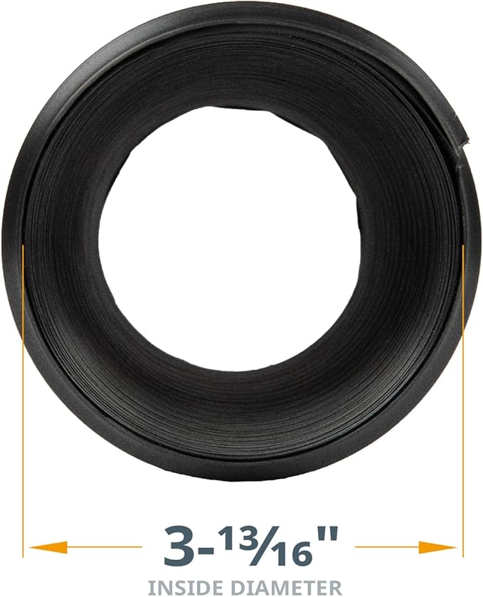 POWERTEC 4'' x 36" Dust Collection Hose, Flexible 4 Inch Dust Collector Hose for Table Saw, Drill Press, Woodworking and Wood Shop Dust Collection System (70128V)