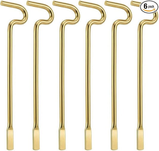 Interior Emergency Key for Bathroom Bedroom - 6 Pack