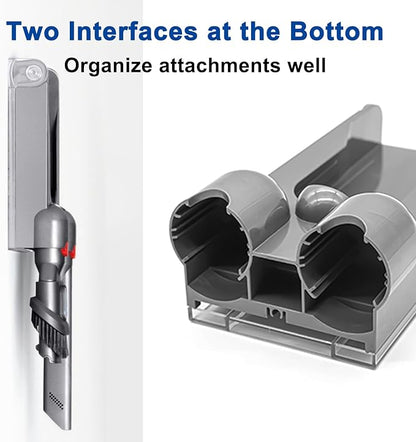 Vacuum Cleaner Docking Station - Wall Mounted Accessories Bracket Compatible with Dyson V10 Cord-Free Vacuum Cleaners | Part no. 969042-01，do not fit Dyson v11 Vacuum Cleaner