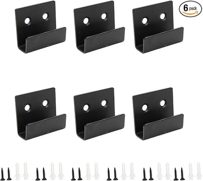 Wall Mounted Hook Fastener Tile Bracket for Ceramic Tile Display Small - 6pcs