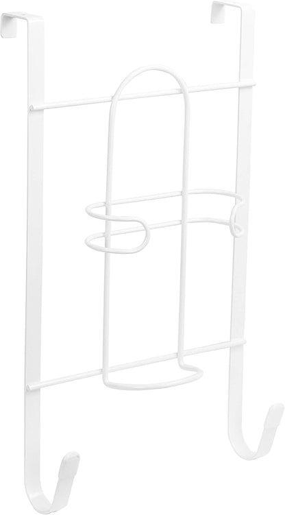 Spectrum Diversified Over-the-Door Iron & Ironing Board Holder, No-Installation Iron, Sturdy Steel Construction With Rubberized Hook Ends, Laundry Room Storage & Closet Organization