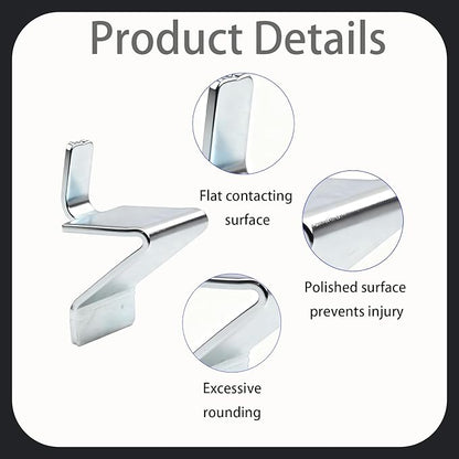 Shelf Clips,Compatible with Sandusky Cabinets,Adjustable Heavy Duty Metal Shelving Support Clip,Fits Most Kinds of Metal Cabinet,Heavy Duty Supports for Office Files,Tools&Storage Organization (10PCS)
