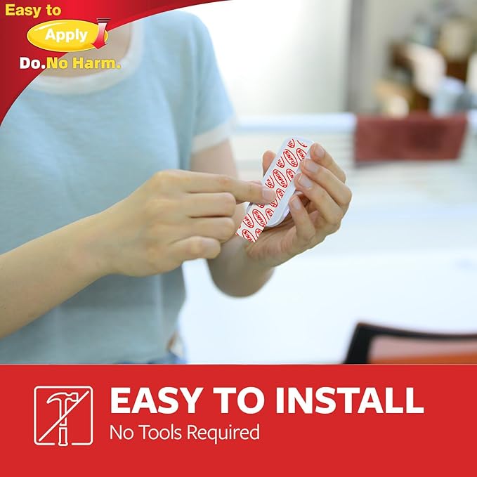 Wire Hooks for Wall Small 32 Hooks, Heavy Duty Wall Hooks with 36 Strips, Damage Free Adhesive Hooks for Key Holder, Coat, Door, Shower Hanging
