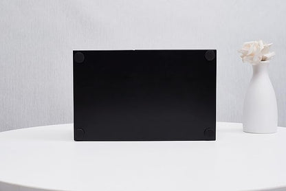Annova Mesh Desk Organizer Office with 7 Compartments + Drawer/Desk Tidy Candy/Pen Holder/Multifunctional Organizer (Black)