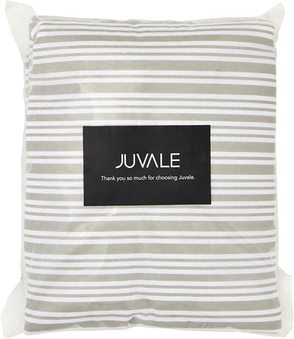 Juvale Ironing Board Cover & Pad - Secure Drawstring Fit for Iron Board Cover with Padding - Extra-Thick Foam for Pressing Pad - 15 x 54 in, Grey Stripe