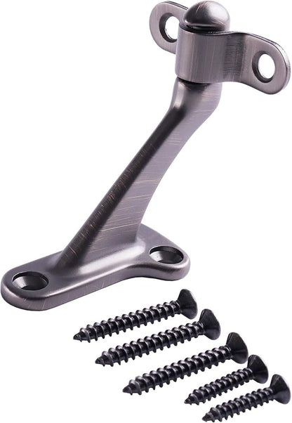 Hardware,3 Pack,3" Heavy Duty handrail Bracket Oil Rubbed Bronze,Stair Railing Bracket DIY Easy Installation Hardware