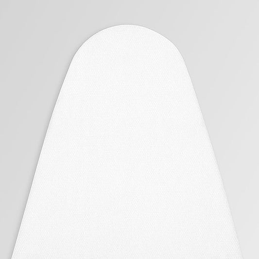 Encasa XO Ironing Board Cover and Pad 42"x14" - 4mm Felt Medium Iron Board Cover with Padding - Heat Resistant, Stain-Safe Dye, Non Slip Elastic Bungee Cord Tightening Iron Table Cover White