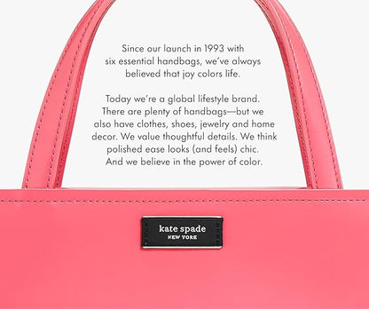 kate spade new york Cute Lunch Bag for Women, Large Capacity Lunch Tote, Adult Lunch Box with Silver Thermal Insulated Interior Lining and Storage Pocket, Spade Colorblock