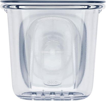 OXO Good Grips Stronghold Suction Multipurpose Shower Accessory Cup,Clear,