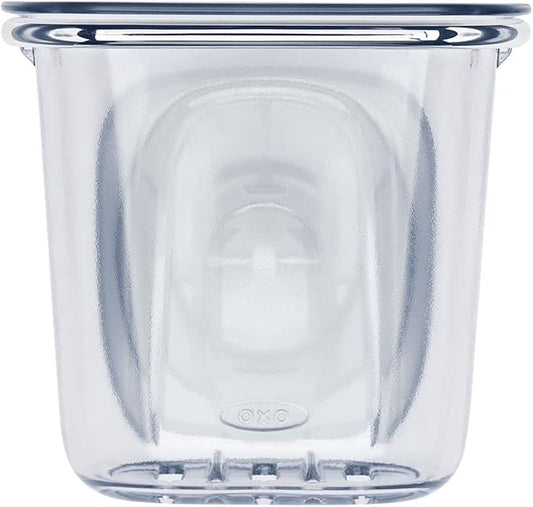 OXO Good Grips Stronghold Suction Multipurpose Shower Accessory Cup,Clear,