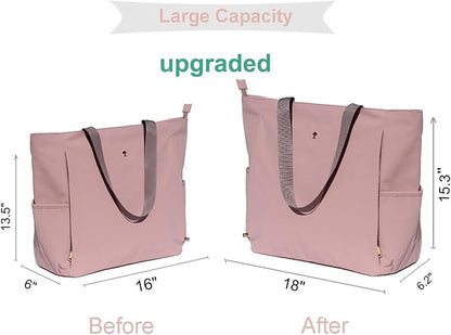 ESVAN Yoga Mat Bag Yoga Tote Carrier Shoulder Bag Carryall Tote for Office,Yoga,Pilates,Travel,Beach and Gym