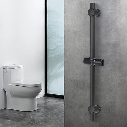 NearMoon Shower Slide Bar with Height/Angle Adjustable Handheld Shower Holder, Bathroom SUS 304 Stainless Steel Shower Head Holder for Bath (Screw Mounted, Matte Black)