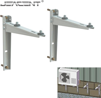 JEACENT Mini Split Wall Mounting Bracket for Ductless Air Conditioner 9,000-36,000BTU Condensers