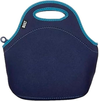 Built Gourmet Getaway Neoprene Lunch Bag - Insulated, Reusable, & Machine-Washable Lunch Tote for Hot and Cold Food Storage, Lightweight & Reusable - One Size (Celestial Blue)