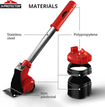 X-Protector Furniture Lifter Tool - Premium Furniture Jack Lifter Tool to Lift Furniture Easily - Appliance Lifter with 8.5" Adjustable Height - Ideal Jack to Lift Furniture Easily with Minimal Effort
