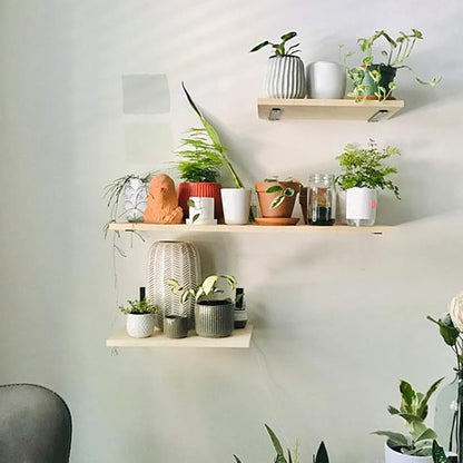 Shelf Brackets 12 Inch Wall L Brackets 4PCS Heavy Duty for Shelves Metal White Rustic Industrial Brackets for DIY Opening Shelves Project Hardware Included