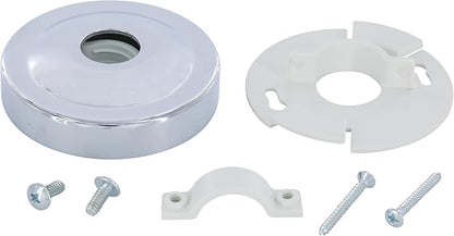 Danco 12005 Shower Arm Stabilizer Bracket and Flange Cover, No Size, Chrome