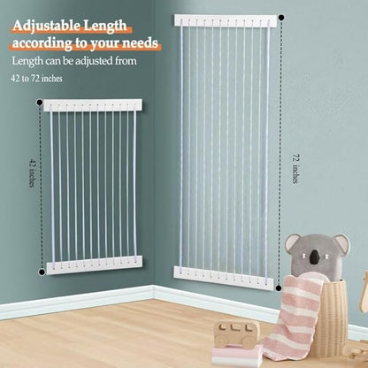Stuffed Animal Storage Wood Soft Toy Storage for Kids Room，Wall Mount Door Hanging Stuffed Animal Toy Organizer Shelf for Nursery Play Room White -Patent