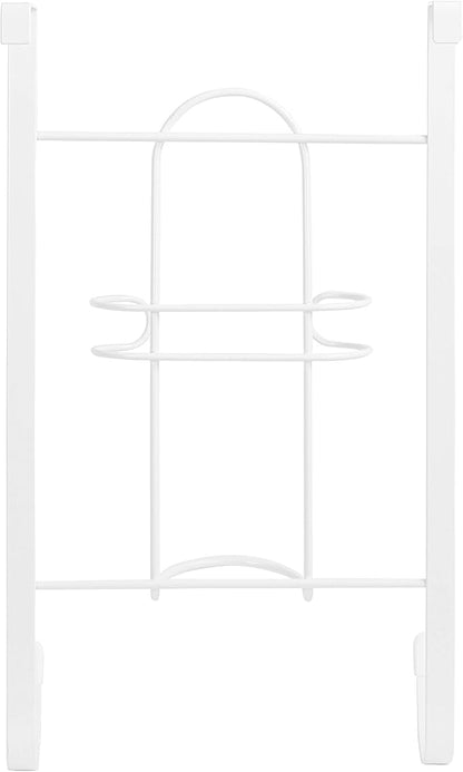 Spectrum Diversified Over-the-Door Iron & Ironing Board Holder, No-Installation Iron, Sturdy Steel Construction With Rubberized Hook Ends, Laundry Room Storage & Closet Organization