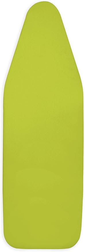 Encasa XO Ironing Board Cover and Pad 49"x18" - 4mm Felt Wide Iron Board Cover with Padding - Heat Resistant, Stain-Safe Dye, Non Slip Elastic Bungee Cord Tightening Iron Table Cover Lime Green