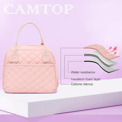 CAMTOP Lunch Box for Women Men Insulated Lunch Bag Lunch Tote Bag Leakproof Thermal Cooler Large Capacity for Travel Work School Picnic