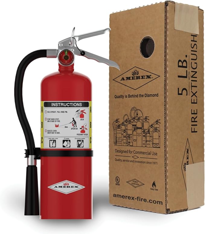 Amerex B500 5 lbs ABC Dry Chemical Fire Extinguisher