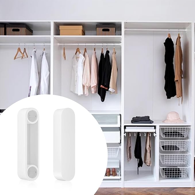 10Pcs Plastic Rod Gasket Caps Tools, Closet Rod Wire Shelf End Caps Tools Closet System Parts Shelf Covers for Wire Shelves, Suitable for Better Use of Wardrobe