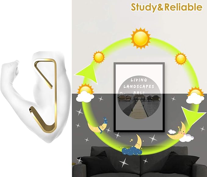 Picture Hanging Kit, 100lb 50lb 30lb, Heavy Duty Plaster Wall and Drywall Large Hangers and Hooks Hardware for Painting and Frame to Hang on, 390pcs Gold with Nails